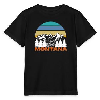 Montana - Stanley/Stella MINI CREATOR Kids’ T-Shirt - black - Front - Mikhail (115cm)
