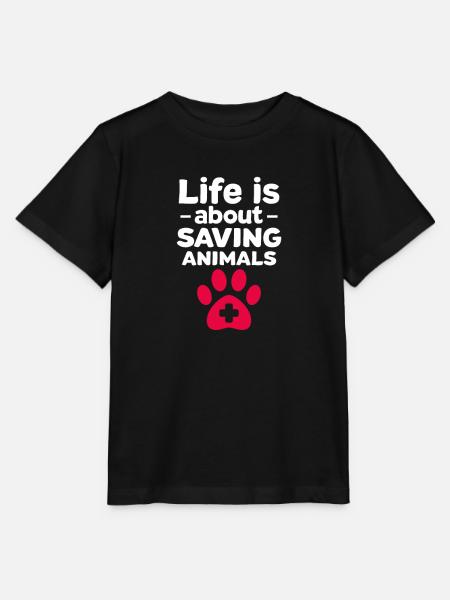 Tierarzt - Stanley/Stella Kinder T-Shirt MINI CREATOR - Schwarz