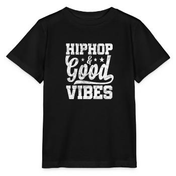 Hip Hop - Stanley/Stella MINI CREATOR Kids’ T-Shirt - black - Front - Mikhail (115cm)