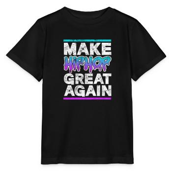 Hip Hop - Stanley/Stella MINI CREATOR Kids’ T-Shirt - black - Front - Mikhail (115cm)