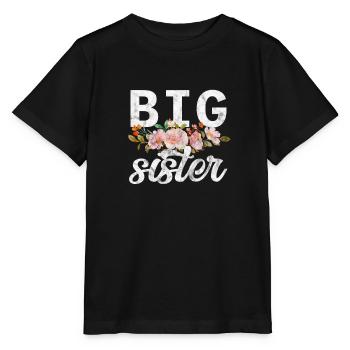 Grande sœur Frère frères et sœurs Cadeau - T-shirt bio MINI CREATOR Stanley/Stella Enfant - noir - Devant - Mikhail (115cm)
