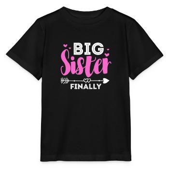 Older sister - Stanley/Stella MINI CREATOR Kids’ T-Shirt - black - Front - Mikhail (115cm)