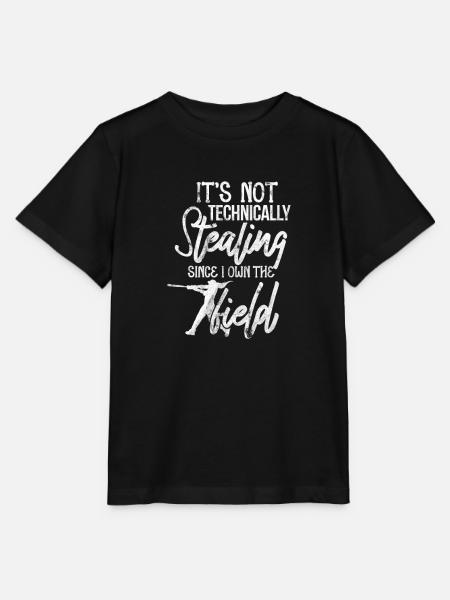 Softball - Stanley/Stella Kinder T-Shirt MINI CREATOR - Schwarz