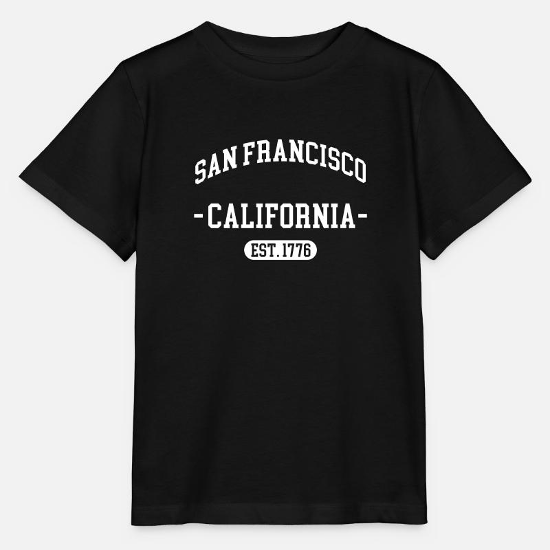 San Francisco - T-shirt bio MINI CREATOR Stanley/Stella Enfant - noir