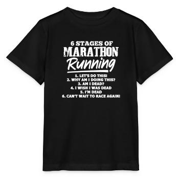 Courir - T-shirt bio MINI CREATOR Stanley/Stella Enfant - noir - Devant - Mikhail (115cm)
