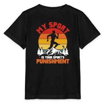 Courir - T-shirt bio MINI CREATOR Stanley/Stella Enfant - noir - Devant - Mikhail (115cm)