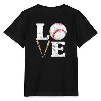 Softball - Stanley/Stella Kinder T-Shirt MINI CREATOR  - Schwarz - Vorne - Mikhail (115cm)