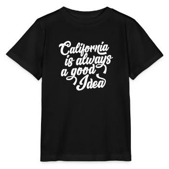 Californie - T-shirt bio MINI CREATOR Stanley/Stella Enfant - noir - Devant - Mikhail (115cm)