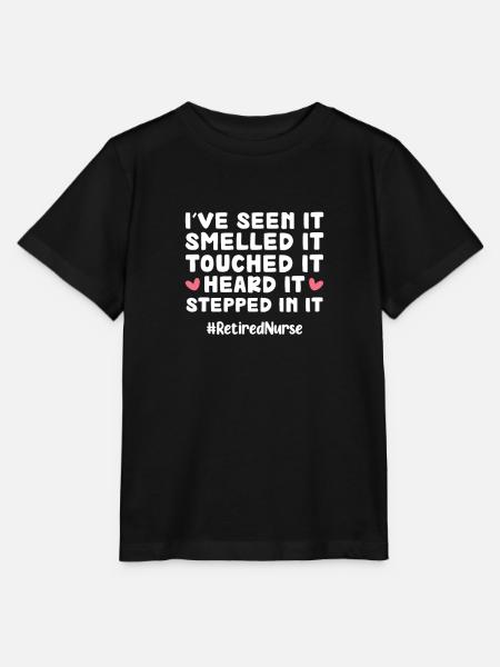 Ruhestand Krankenschwester Rentnerin Geschenk - Stanley/Stella Kinder T-Shirt MINI CREATOR - Schwarz