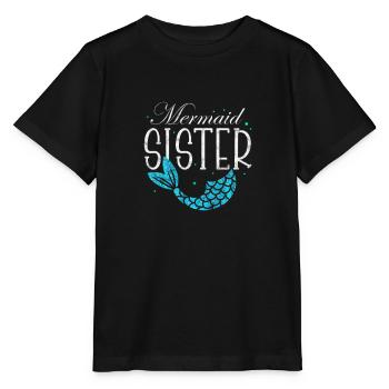 Soeur Frère Frères et sœurs Cadeau de famille - T-shirt bio MINI CREATOR Stanley/Stella Enfant - noir - Devant - Mikhail (115cm)