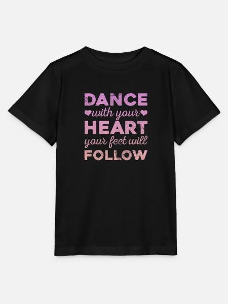 Ballett - Stanley/Stella Kinder T-Shirt MINI CREATOR  - Schwarz