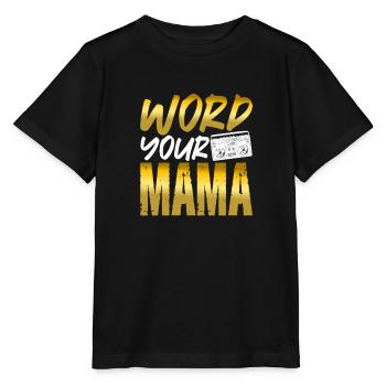 Hip Hop Rap Music Rapper Hiphop Gift - T-shirt bio MINI CREATOR Stanley/Stella Enfant - noir - Devant - Mikhail (115cm)