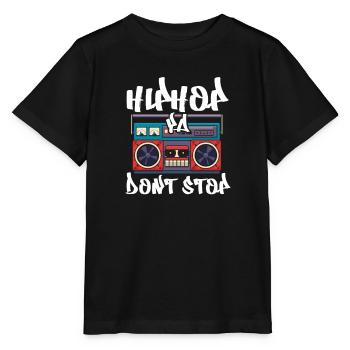 Hip Hop Rap Music Rapper Hiphop Gift - T-shirt bio MINI CREATOR Stanley/Stella Enfant - noir - Devant - Mikhail (115cm)