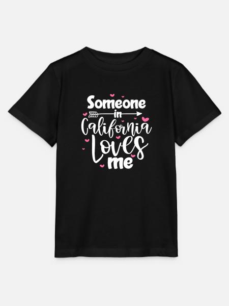 Kalifornien - Stanley/Stella Kinder T-Shirt MINI CREATOR - Schwarz