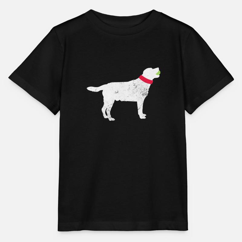 Labrador - T-shirt bio MINI CREATOR Stanley/Stella Enfant - noir