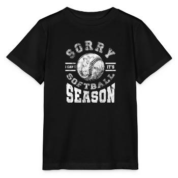 Softball - Stanley/Stella Kinder T-Shirt MINI CREATOR  - Schwarz - Vorne - Mikhail (115cm)