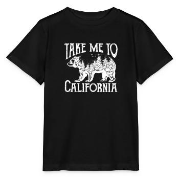 Californie - T-shirt bio MINI CREATOR Stanley/Stella Enfant - noir - Devant - Mikhail (115cm)
