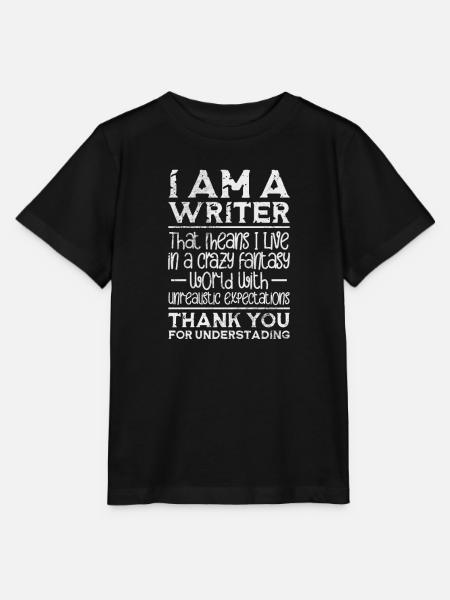Autor Autoren Schriftsteller Buch Geschenk - Stanley/Stella Kinder T-Shirt MINI CREATOR - Schwarz