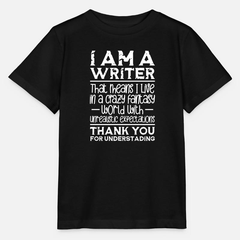Auteur - T-shirt bio MINI CREATOR Stanley/Stella Enfant - noir
