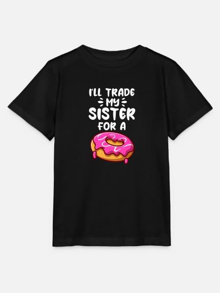 Schwester - Stanley/Stella Kinder T-Shirt MINI CREATOR - Schwarz