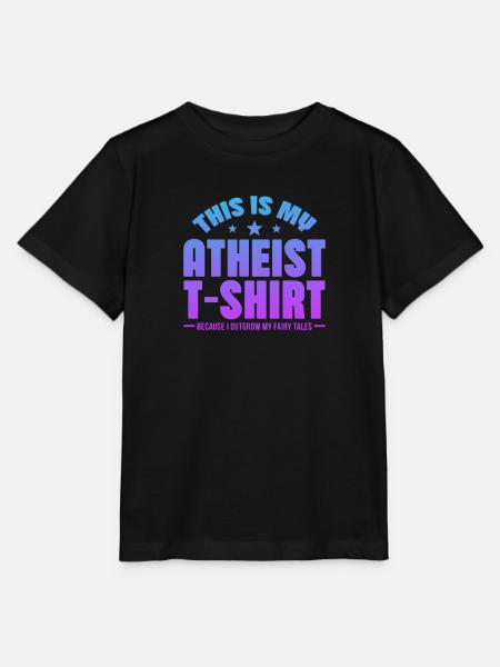 Atheist - Stanley/Stella Kinder T-Shirt MINI CREATOR  - Schwarz