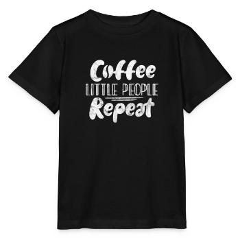 Kaffee - Stanley/Stella Kinder T-Shirt MINI CREATOR  - Schwarz - Vorne - Mikhail (115cm)
