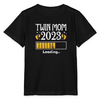 Pregnancy - Stanley/Stella MINI CREATOR Kids’ T-Shirt - black - Front - Mikhail (115cm)