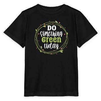Changement climatique - T-shirt bio MINI CREATOR Stanley/Stella Enfant - noir - Devant - Mikhail (115cm)