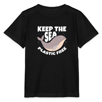 Changement climatique - T-shirt bio MINI CREATOR Stanley/Stella Enfant - noir - Devant - Mikhail (115cm)