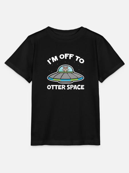 Otter Seeotter Fischotter Geschenk - Stanley/Stella Kinder T-Shirt MINI CREATOR - Schwarz