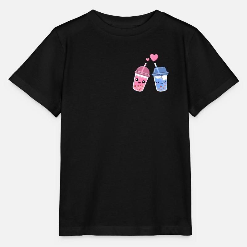Bubble Tea - Stanley/Stella Kinder T-Shirt MINI CREATOR  - Schwarz