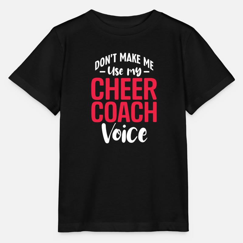 Cheerleader - Stanley/Stella Kinder T-Shirt MINI CREATOR  - Schwarz