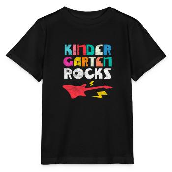 Kindergarten - Stanley/Stella MINI CREATOR Kids’ T-Shirt - black - Front - Mikhail (115cm)