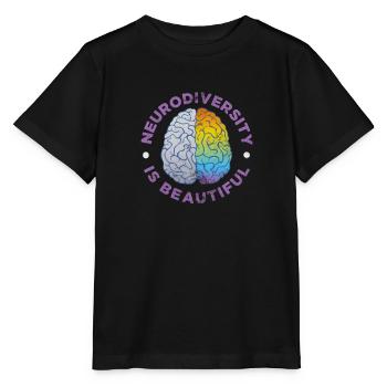 TDAH - T-shirt bio MINI CREATOR Stanley/Stella Enfant - noir - Devant - Mikhail (115cm)