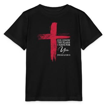 Bibel - Stanley/Stella Kinder T-Shirt MINI CREATOR  - Schwarz - Vorne - Mikhail (115cm)
