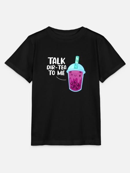Bubble Tea - Stanley/Stella Kinder T-Shirt MINI CREATOR - Schwarz