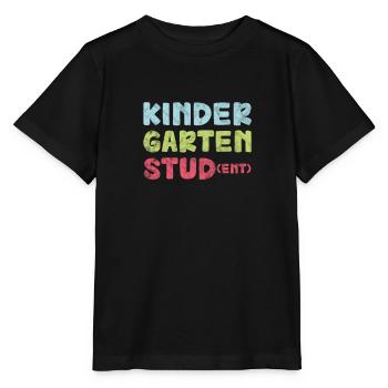 Kindergarten - Stanley/Stella MINI CREATOR Kids’ T-Shirt - black - Front - Mikhail (115cm)