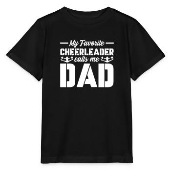 Cheerleader - T-shirt bio MINI CREATOR Stanley/Stella Enfant - noir - Devant - Mikhail (115cm)