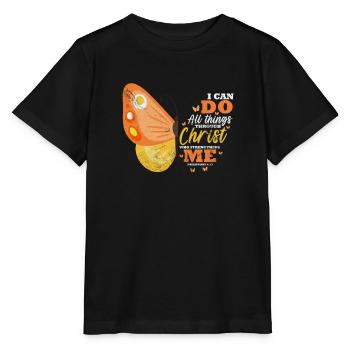 Bible - T-shirt bio MINI CREATOR Stanley/Stella Enfant - noir - Devant - Mikhail (115cm)