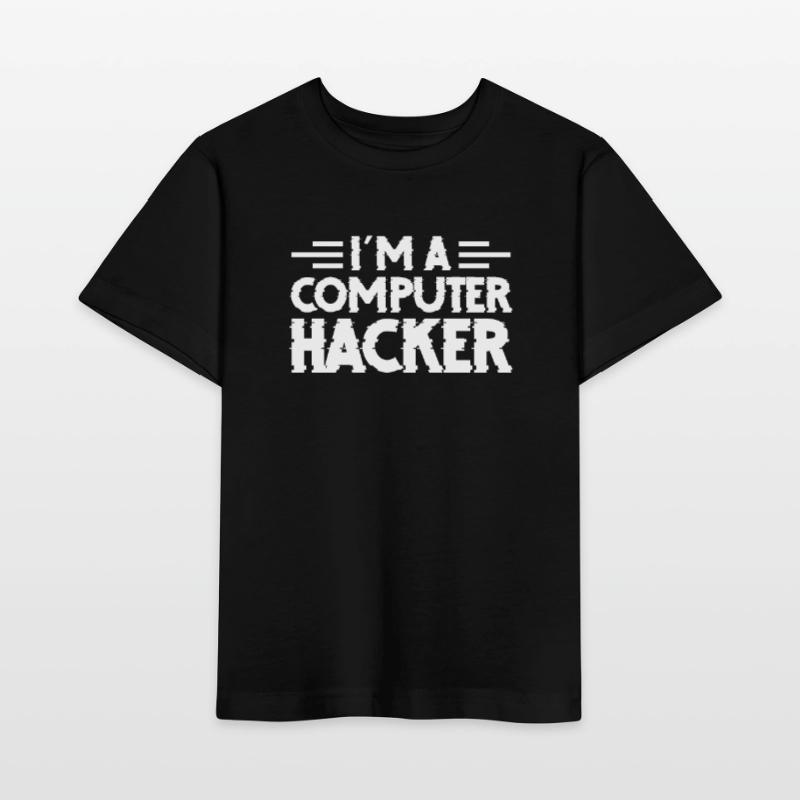 Hacker Coder Computerfreak Nerd Hacking Geschenk Stanley/Stella Kinder T-Shirt MINI CREATOR 