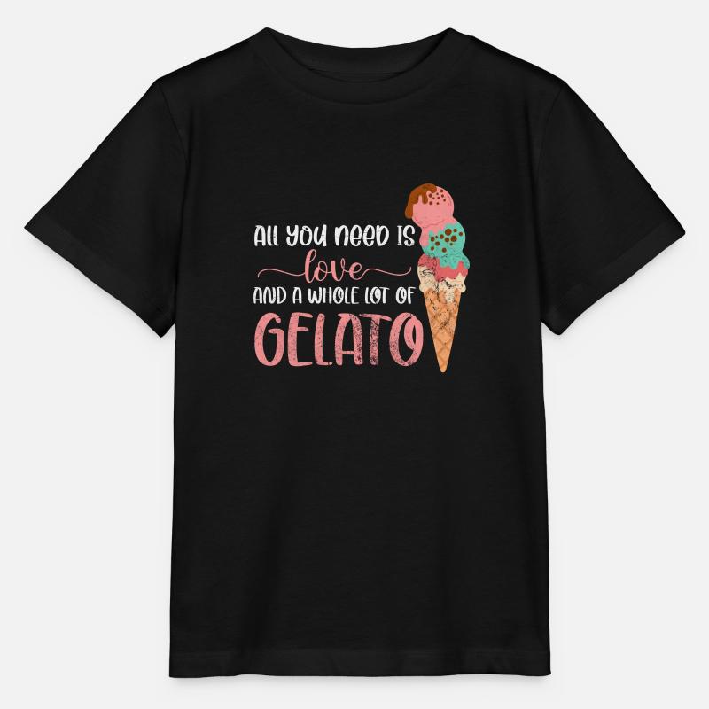 Glace - T-shirt bio MINI CREATOR Stanley/Stella Enfant - noir