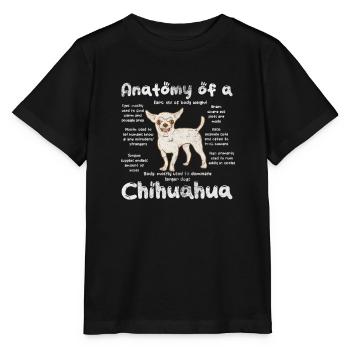 Chihuahua - T-shirt bio MINI CREATOR Stanley/Stella Enfant - noir - Devant - Mikhail (115cm)