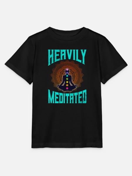 Meditation - Stanley/Stella Kinder T-Shirt MINI CREATOR  - Schwarz