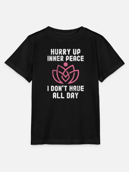 Meditation - Stanley/Stella Kinder T-Shirt MINI CREATOR - Schwarz