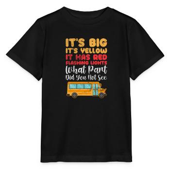 Busfahrer - Stanley/Stella Kinder T-Shirt MINI CREATOR  - Schwarz - Vorne - Mikhail (115cm)
