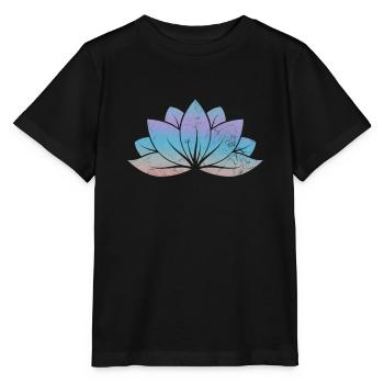 Méditation - T-shirt bio MINI CREATOR Stanley/Stella Enfant - noir - Devant - Mikhail (115cm)