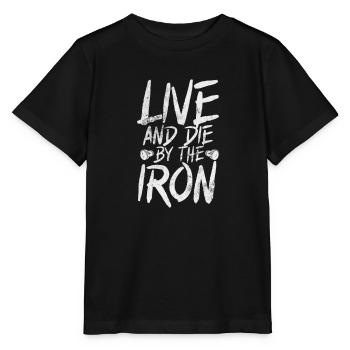Bodybuilder - Stanley/Stella Kinder T-Shirt MINI CREATOR  - Schwarz - Vorne - Mikhail (115cm)