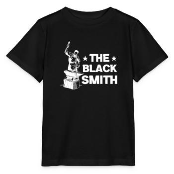 Blacksmith Schiede Anvil Cutler Gift - Stanley/Stella MINI CREATOR Kids’ T-Shirt - black - Front - Mikhail (115cm)