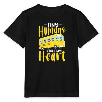 Bus Driver Bus Driver Bus Schuhlbus Gift - Stanley/Stella MINI CREATOR Kids’ T-Shirt - black - Front - Mikhail (115cm)