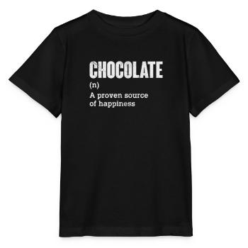 Chocolate - Stanley/Stella MINI CREATOR Kids’ T-Shirt - black - Front - Mikhail (115cm)